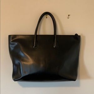 Furla Black Leather Tote